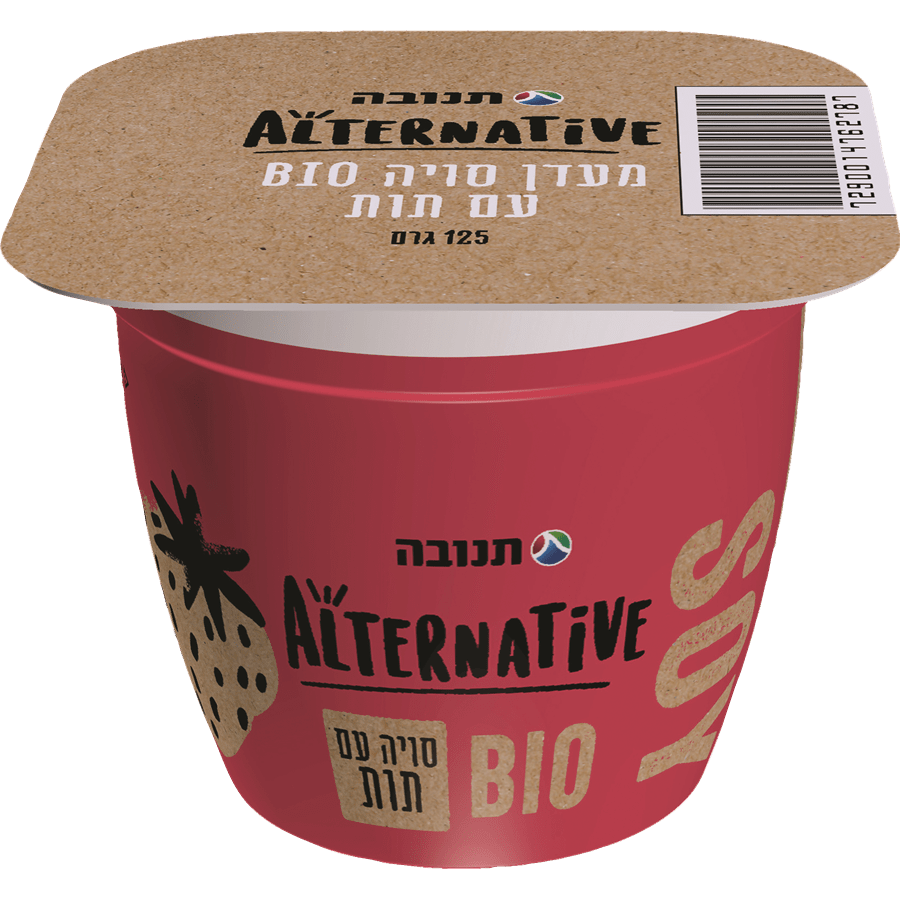 Tnuva Alternative Soy Yogurt strawberry flavor Shoppy Supermarket