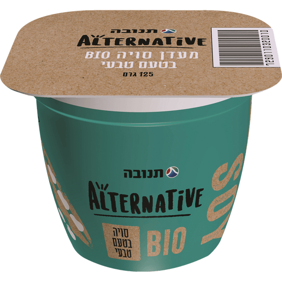Tnuva Alternative Bio Soy Yogurt - no added sugar