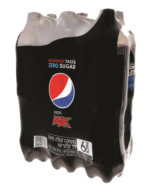 Pepsi Max Six Pack - 6 x 1.5 liter