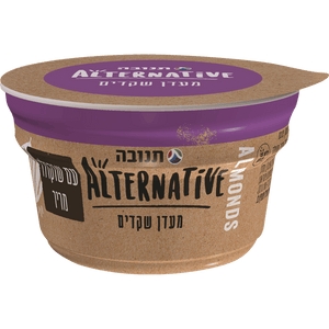 Tnuva Alternative Almond Pudding - dark chocolate flavor