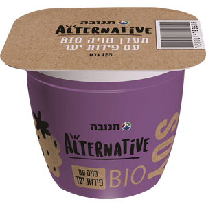 Tnuva Alternative Bio Soy Yogurt - berry flavor