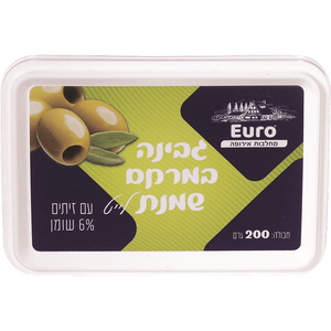 Euro Cheese Light Olive Cream Cheese 6%