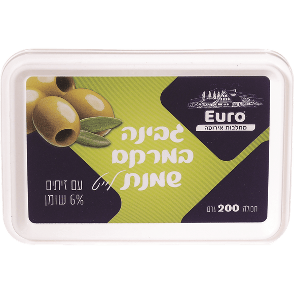 Euro Cheese Light Olive Cream Cheese 6%