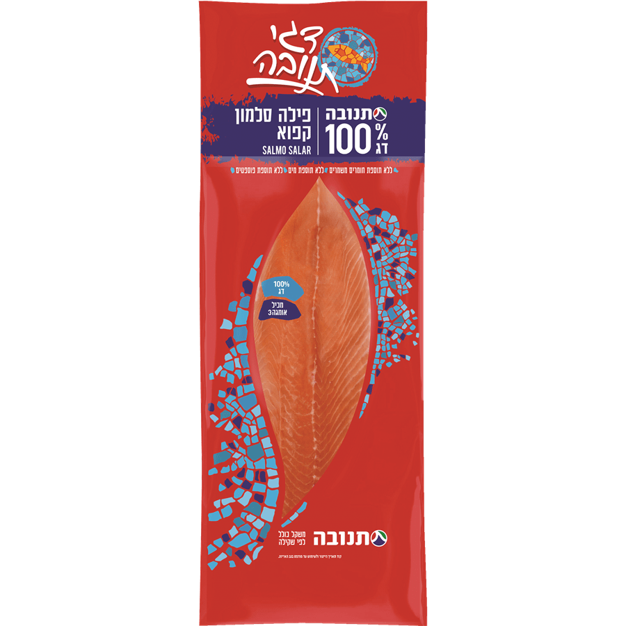 Frozen Salmon Fillet Shoppy Supermarket Israel