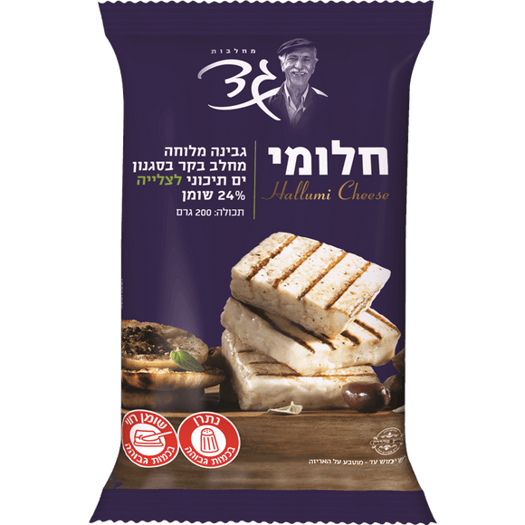 Gad Haloumi Hard Cheese 24%