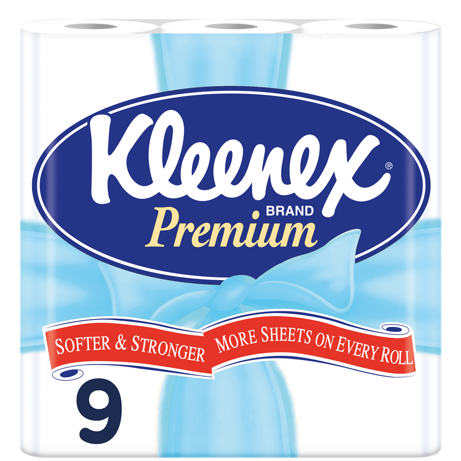 Kleenex Premium Toilet Paper - 9 Rolls – Shoppy Supermarket Israel