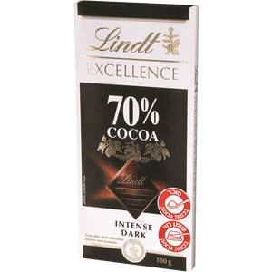 Lindt Excellence Chocolate Bar - 70% Cocoa