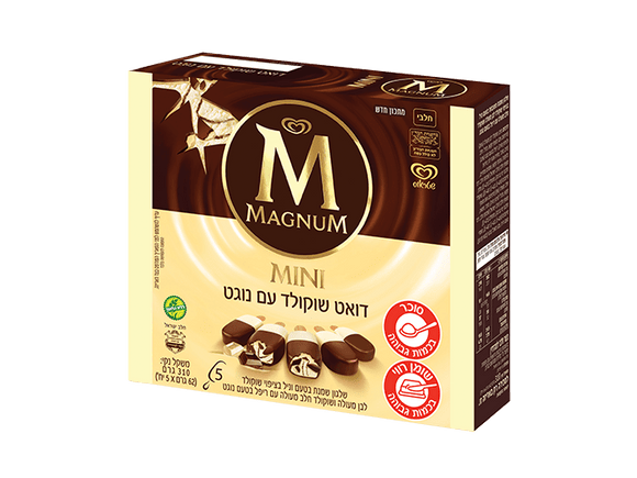 Magnum Mini Duet Chocolate Nougat Ice Cream Bars