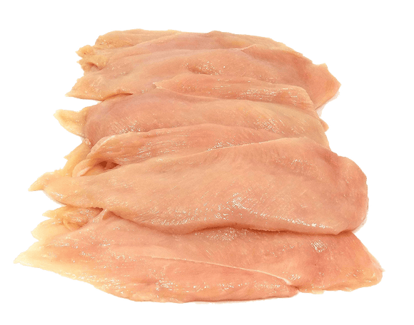 Schnitzel Thinly-Sliced Fresh Chicken Breast