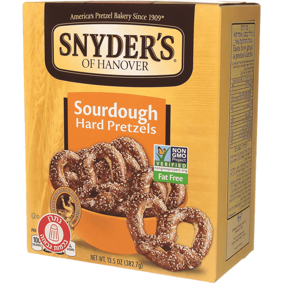 Snyder's American Cheddar Sourdough Hard Pretzels
