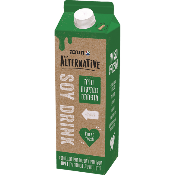 Tnuva Alternative Reduced-Sugar Soy Milk