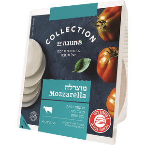 Tnuva Collection Mozzarella Cheese Slices 22%