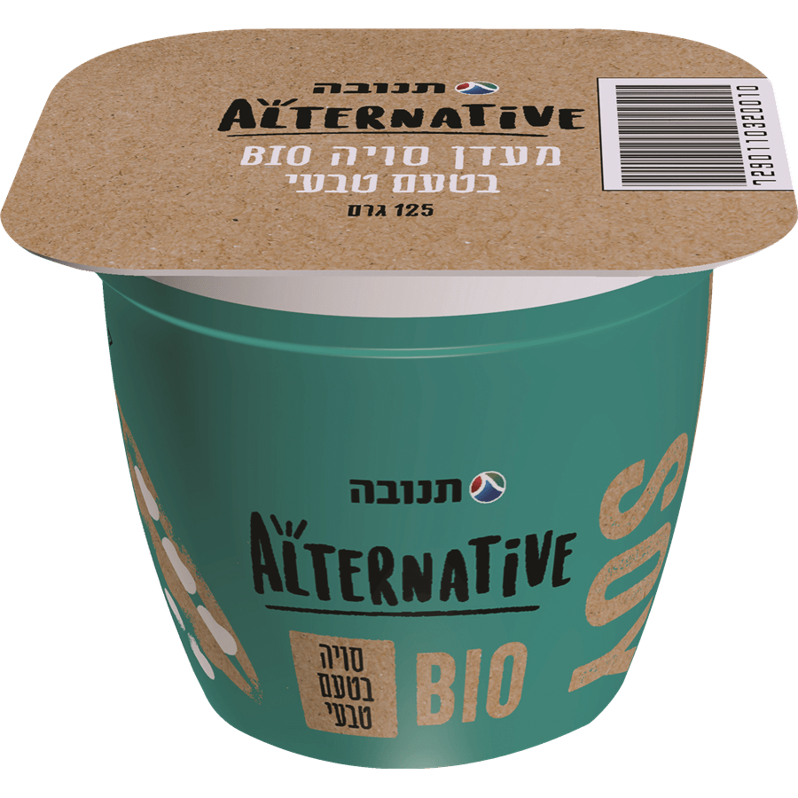 Tnuva Alternative Bio Soy Yogurt no added sugar Shoppy Supermarket